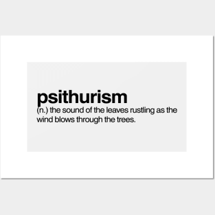 Psithurism Posters and Art